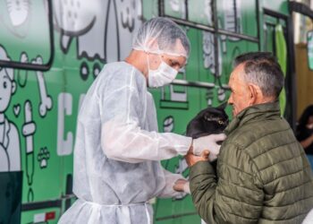 Mutirões de Vacinação Antirrábica para cães e gatos é realizado em Paranaguá