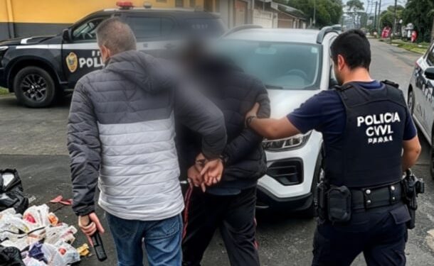 PCPR prende suspeito de participação em três homicídios em Paranaguá
