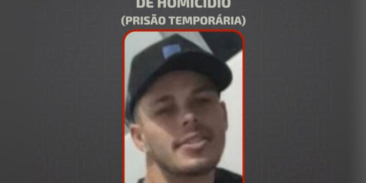 PCPR divulga foto de foragido investigado por homicídio e três tentativas em Guaratuba