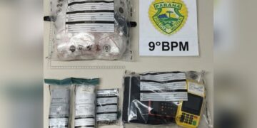 Casal é preso por suspeita de esquema de “delivery” em tráfico de drogas em Paranaguá