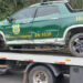 Motorista fica ferido após colisão entre automóvel e caminhonete do Ibama em Guaratuba