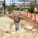 Portos do Paraná avança com obras de pavimentação em concreto em Paranaguá