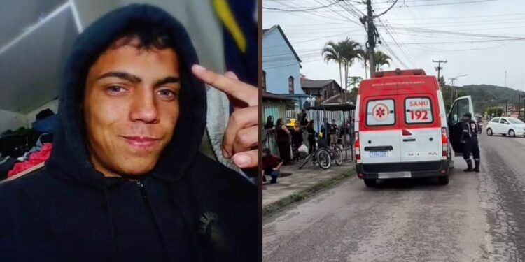 Jovem morre após ser esfaqueado nas costas em Antonina; suspeito é neutralizado pela PM